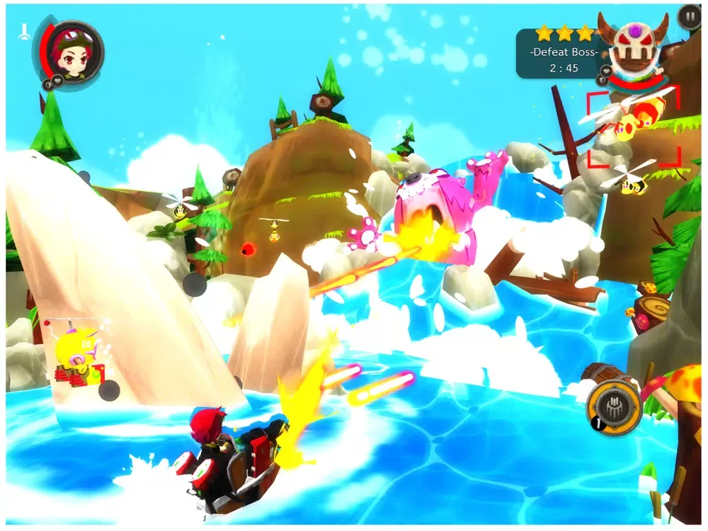 After Wave: Arcade shooter iPad  Screenshots