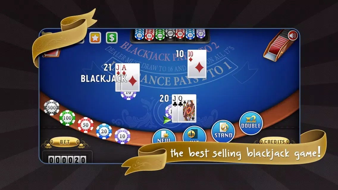 Ảnh chụp màn hình của 21blackjack+
