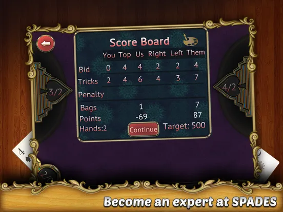Spades! iPad  স্ক্রিনশট