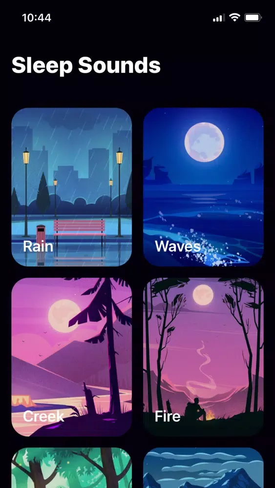 Sleep Sounds: White Noise Rain স্ক্রিনশট