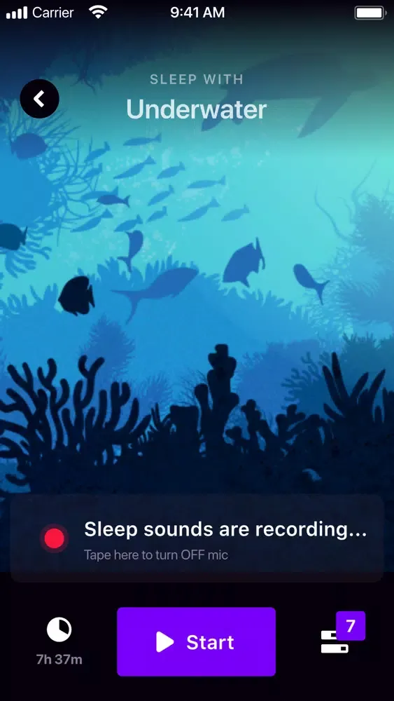 Sleep Sounds: White Noise Rain স্ক্রিনশট