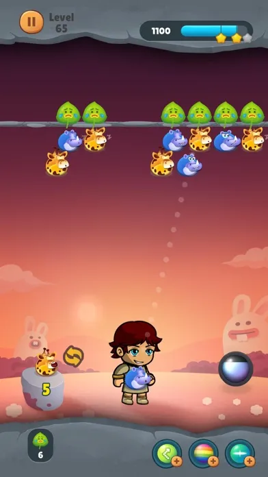 Zrzuty ekranu Bubble Shooter Safari