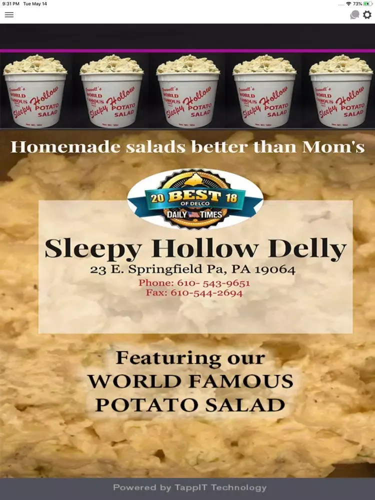 Tangkapan skrin Sleepy Hollow Delly iPad 