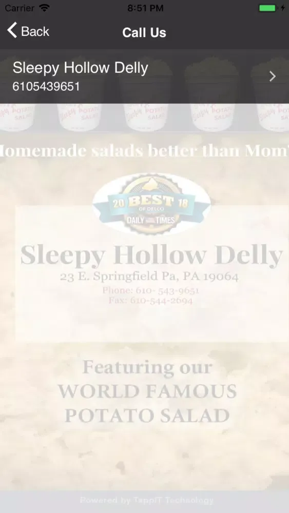 Tangkapan skrin Sleepy Hollow Delly