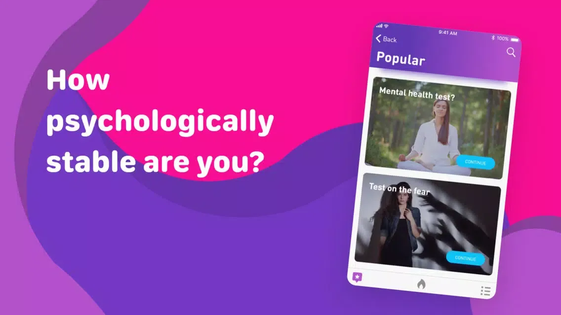 Zrzuty ekranu ZEUS: psychological tests