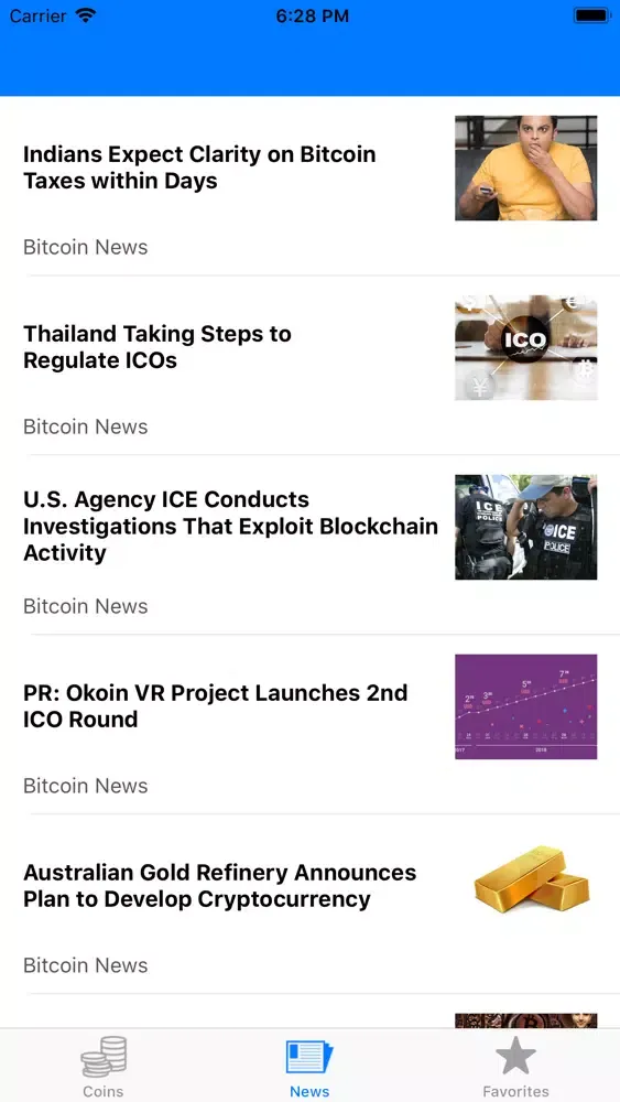 Tangkapan layar Crypto Base - Bitcoin Ticker