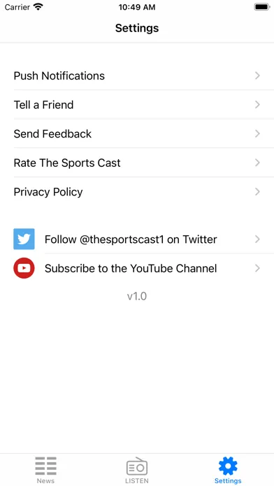 Sports Cast - Sports Network স্ক্রিনশট