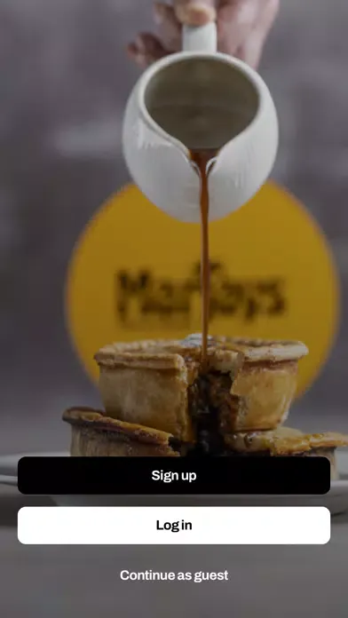 Capturas de tela do Marjays Pie'n'Mash