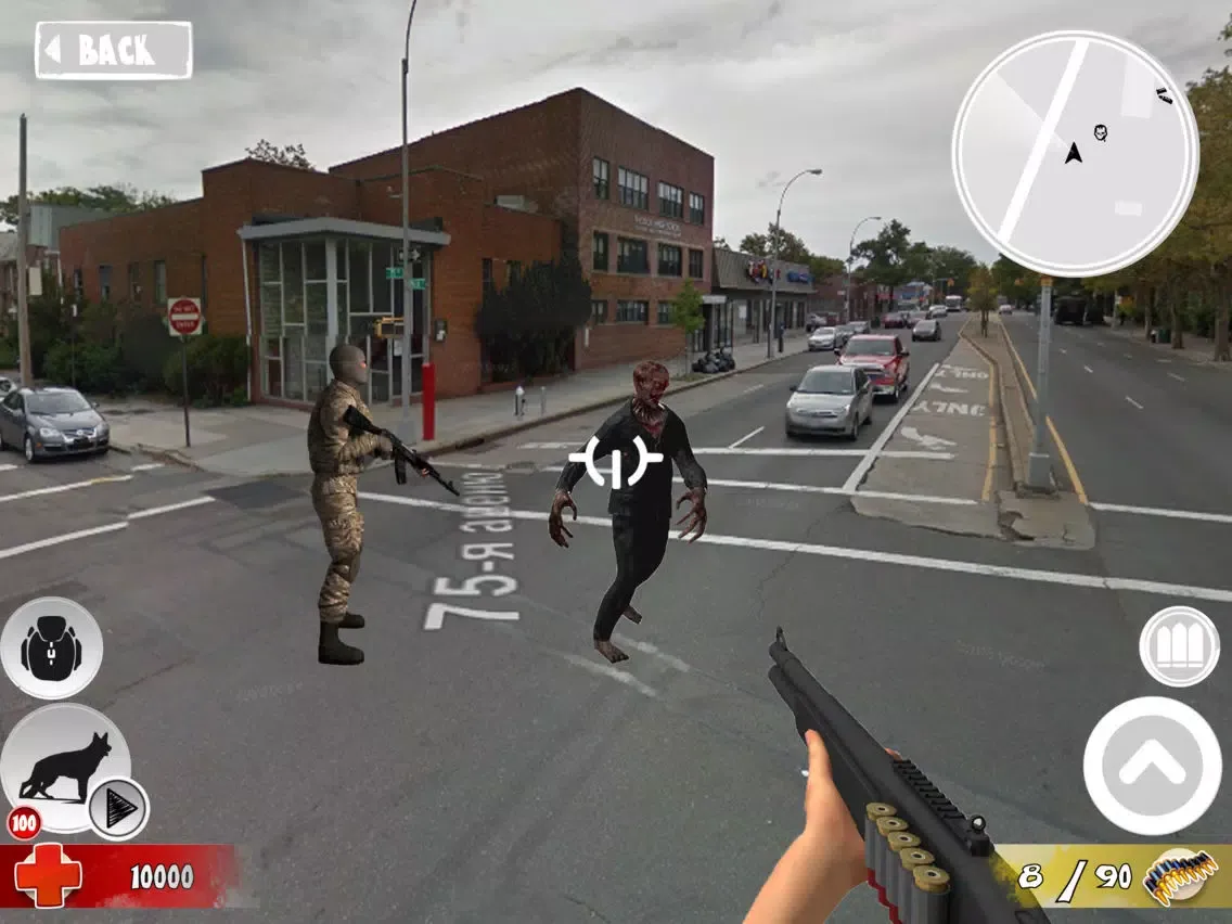 Zombie Planet AR iPad  스크린샷