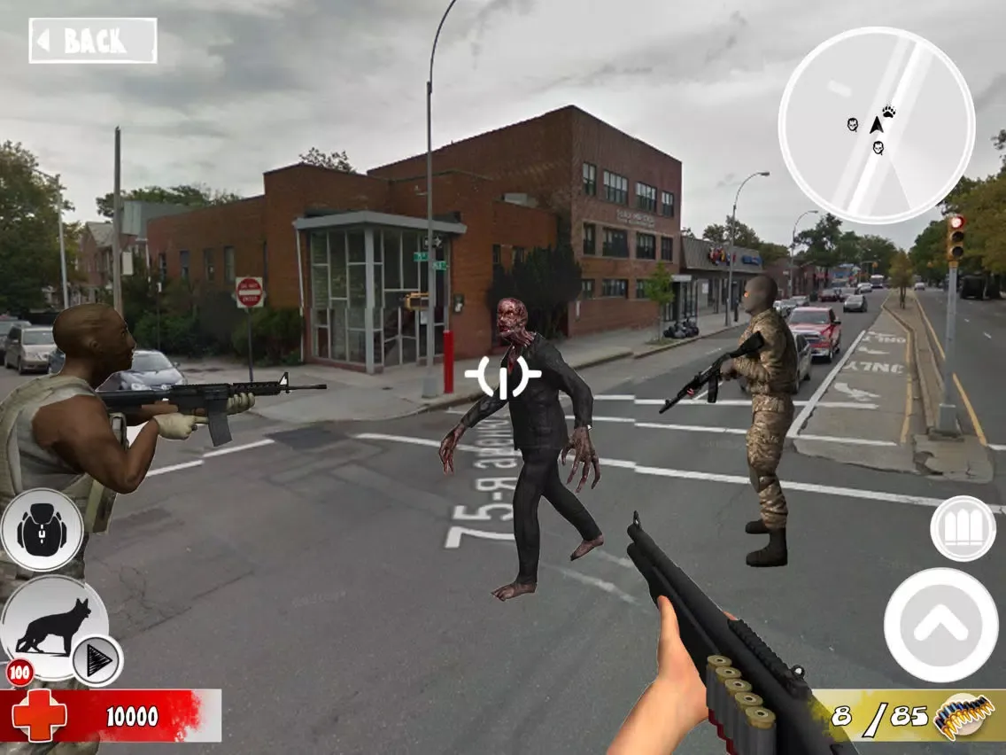 Zombie Planet AR iPad  스크린샷