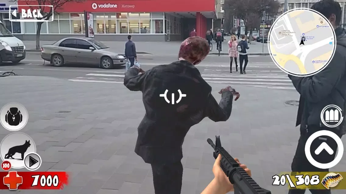 Zombie Planet AR 스크린샷
