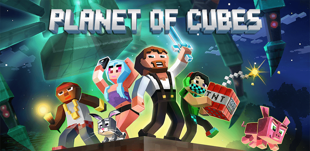 Planet of Cubes Craft Survival