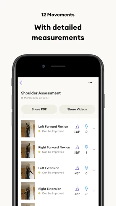 Tangkapan skrin Reflex: Shoulder Mobility App