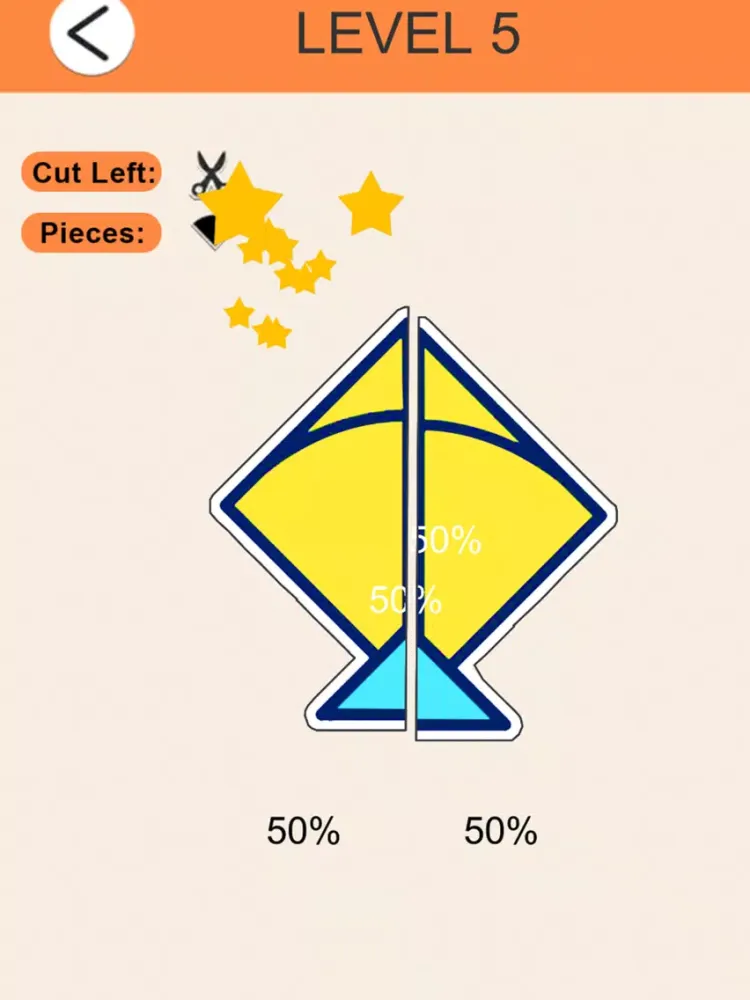 perfect slices : cut Master iPad 应用截图