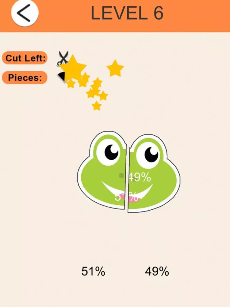 perfect slices : cut Master iPad 应用截图
