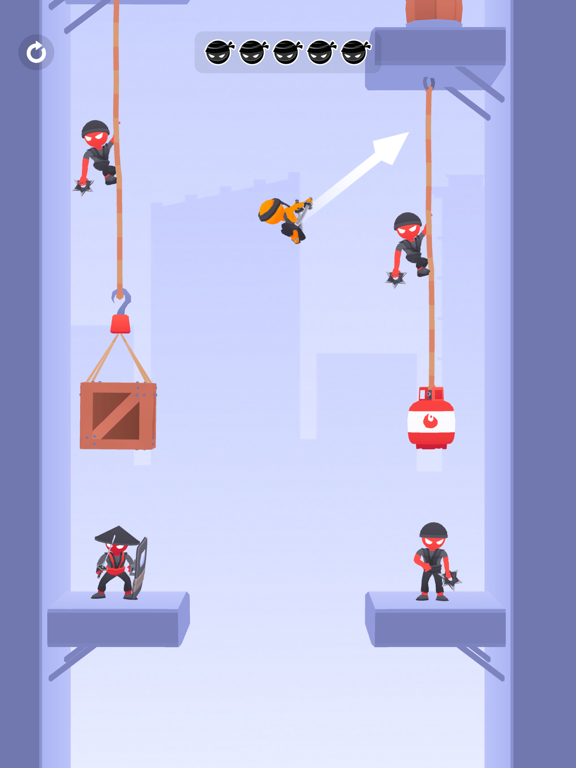 Ảnh chụp màn hình của Slicing Hero: Ninja Slice iPad 