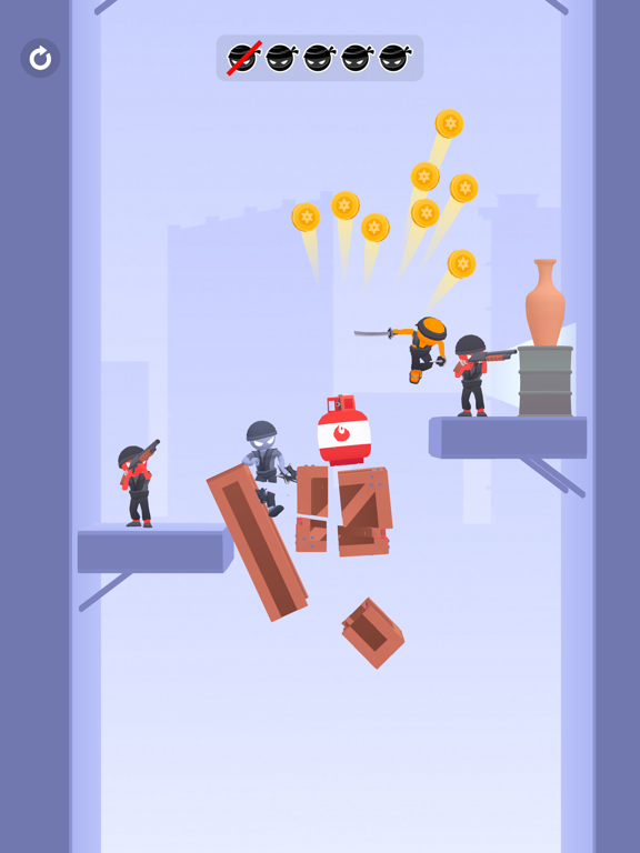 Ảnh chụp màn hình của Slicing Hero: Ninja Slice iPad 