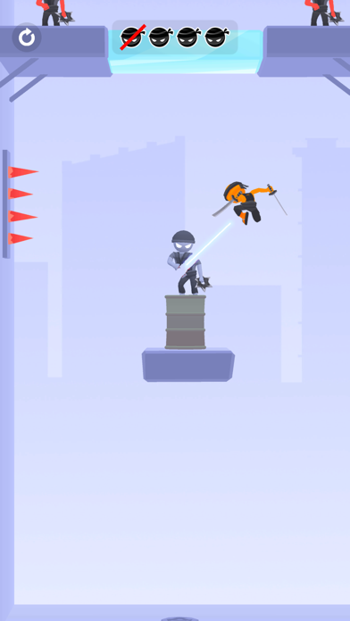 Ảnh chụp màn hình của Slicing Hero: Ninja Slice
