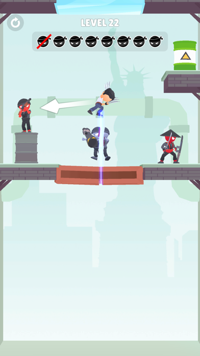 Ảnh chụp màn hình của Slicing Hero: Ninja Slice