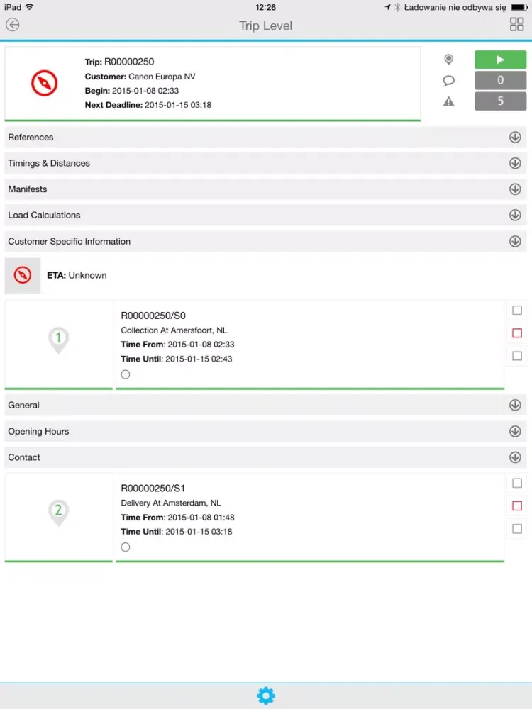 SLS Slick Tracking iPad  Screenshots