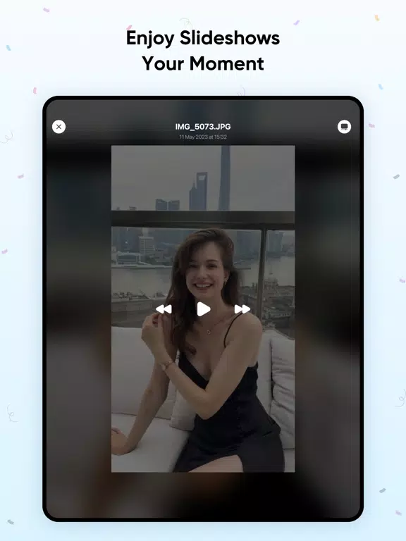 Capturas de tela do Slide Photo & Create iPad 