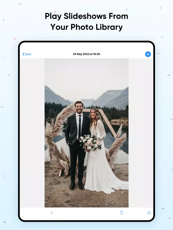 Capturas de tela do Slide Photo & Create iPad 