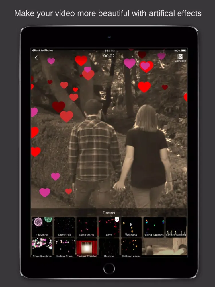 Slidee+ Slideshow Movie Maker & Editor with Music iPad  स्क्रीनशॉट