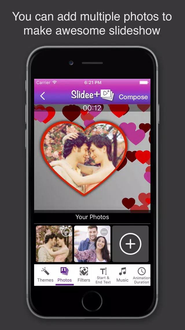Slidee+ Slideshow Movie Maker & Editor with Music应用截图
