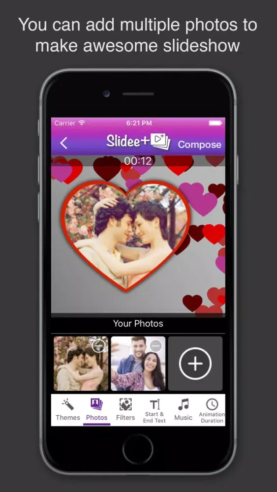 Slidee+ Slideshow Movie Maker & Editor with Music स्क्रीनशॉट