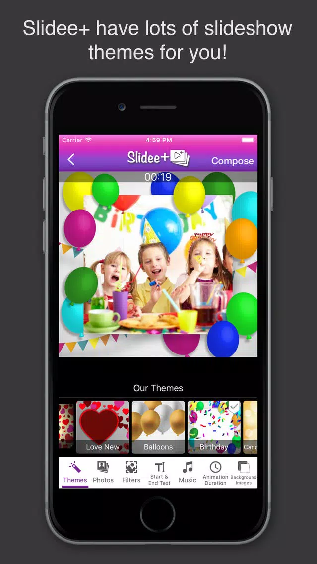 Slidee+ Slideshow Movie Maker & Editor with Music应用截图