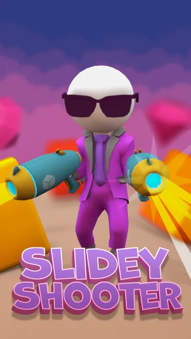 Capturas de tela do Slidey Shooter