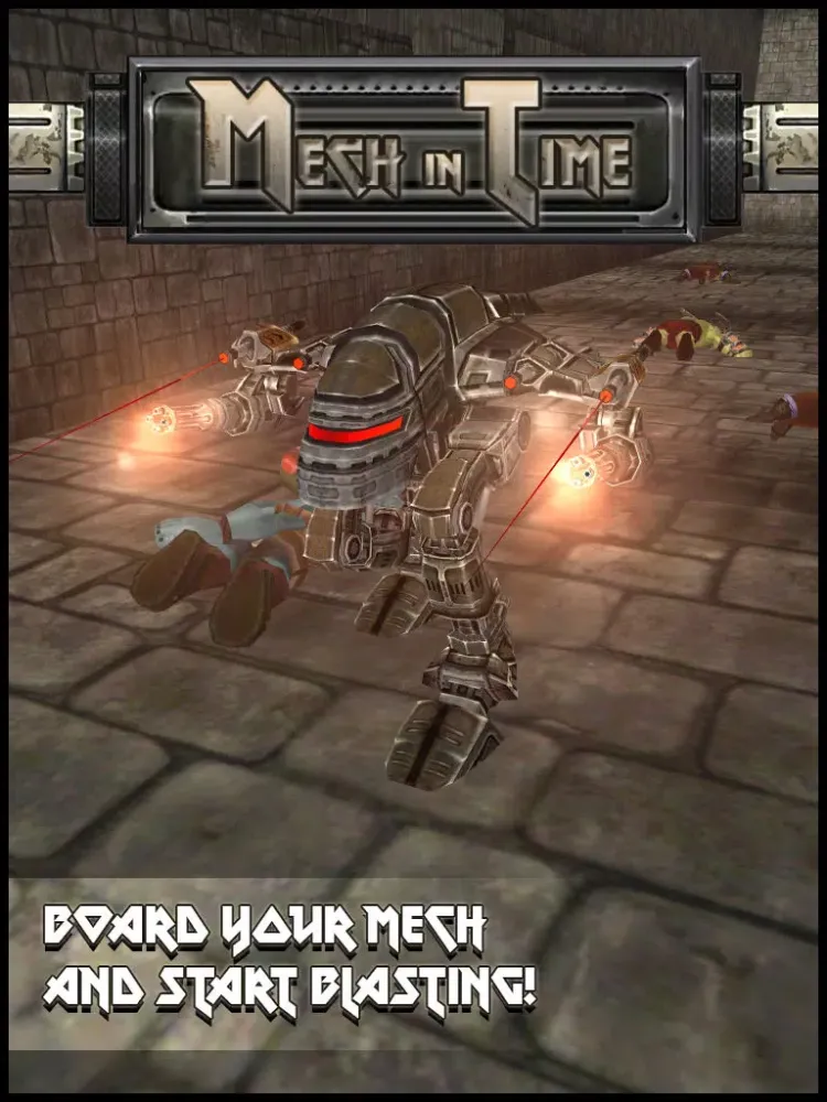 ภาพหน้าจอของ A Mech In Time iPad 