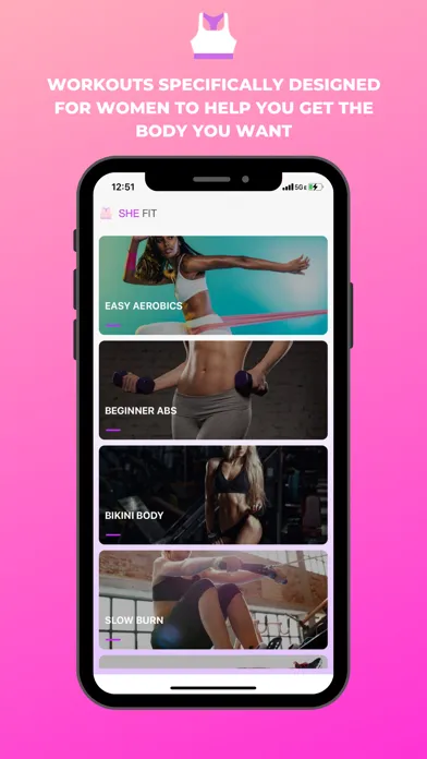 Women's Fitness - She Fit スクリーンショット