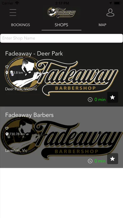 Fadeaway Barbershop應用截圖