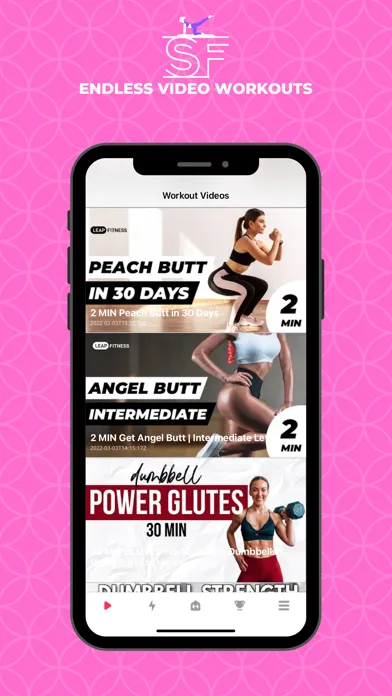 Captures d'écran de Slim Fitness - Butt Workouts