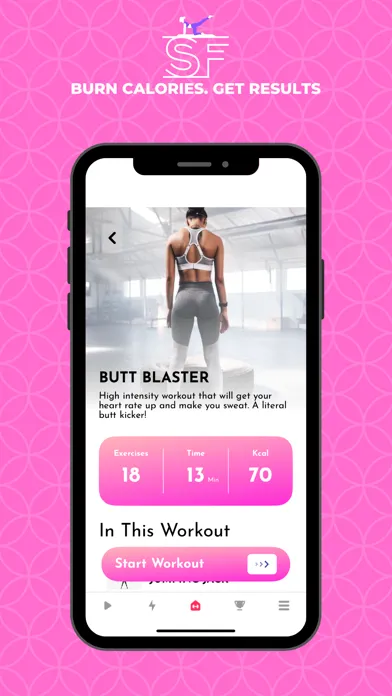 Captures d'écran de Slim Fitness - Butt Workouts