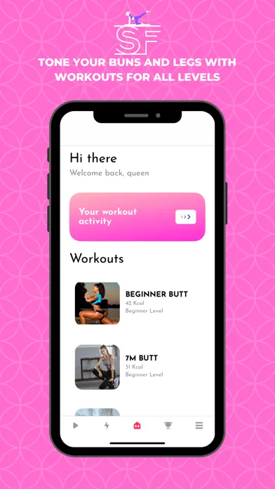 Captures d'écran de Slim Fitness - Butt Workouts
