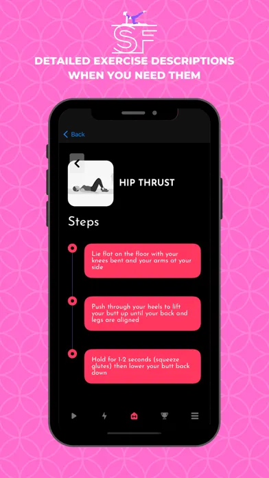 Captures d'écran de Slim Fitness - Butt Workouts