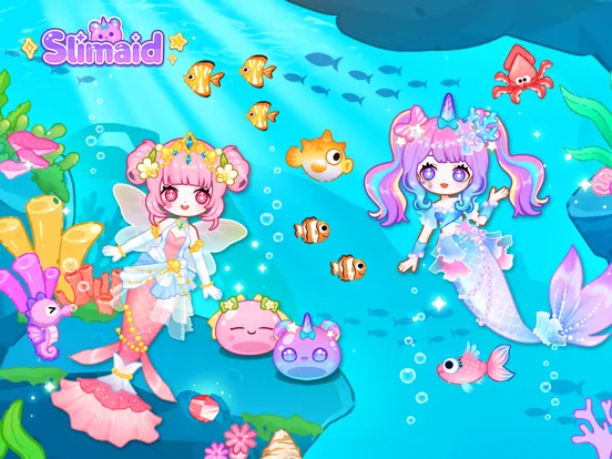 Tangkapan layar Slime Princess：Mermaid iPad 
