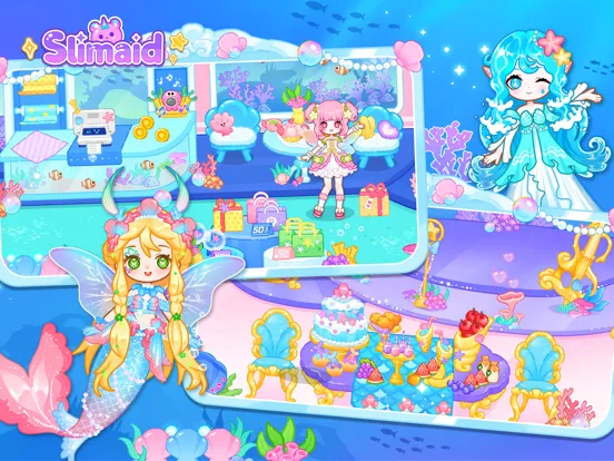 Tangkapan layar Slime Princess：Mermaid iPad 