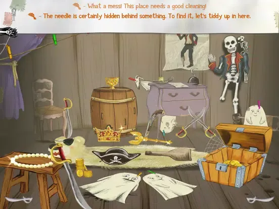 Tangkapan layar Alizay, pirate girl iPad 