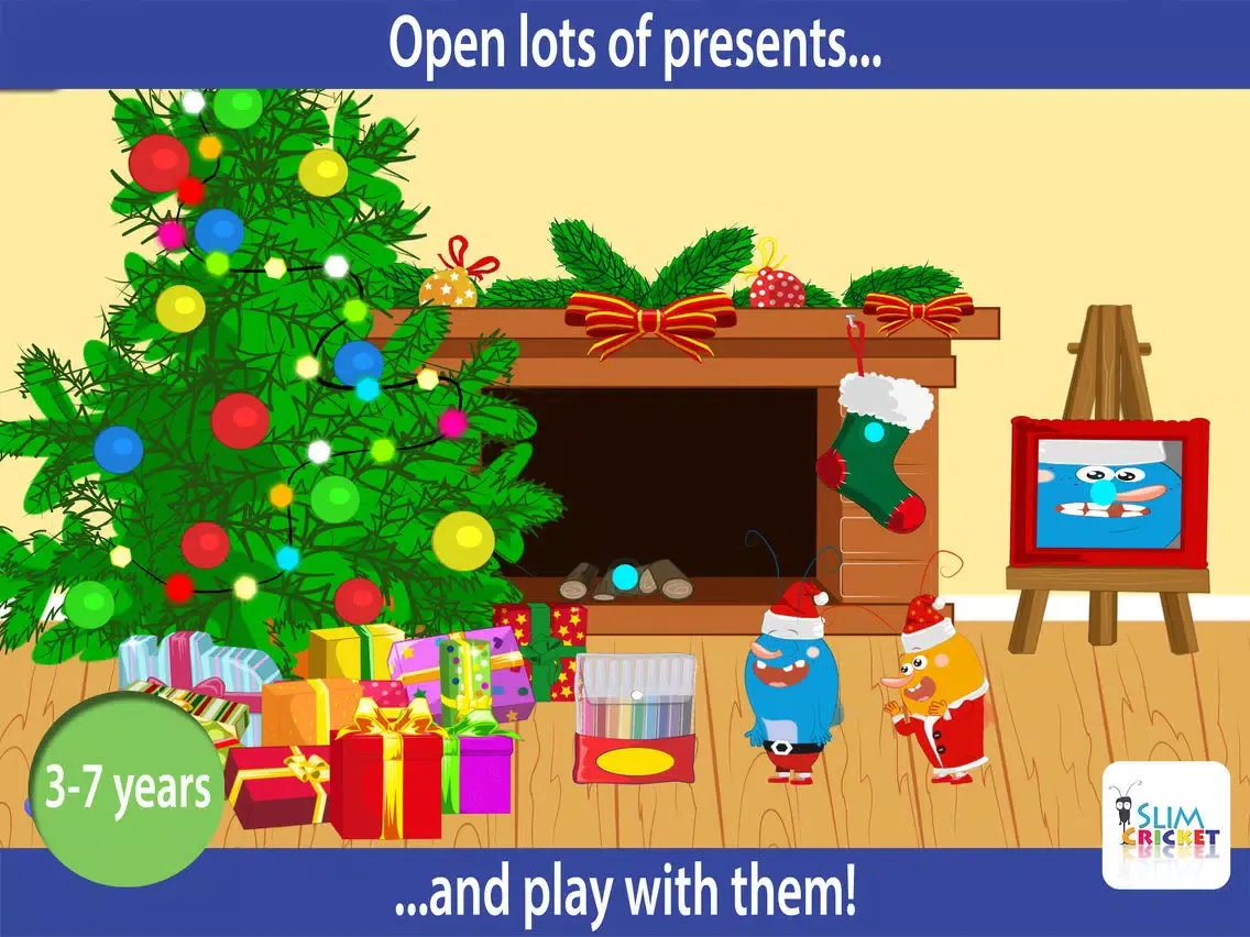 Cricket Kids: Christmas Presents iPad 應用截圖