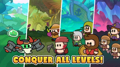 Slime Battle: Idle RPG Games 스크린샷