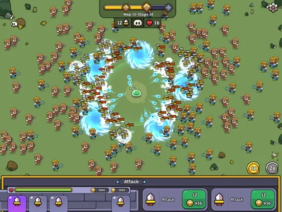 Slime Battle: Idle RPG Games iPad 應用截圖