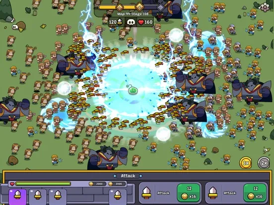 Slime Battle: Idle RPG Games iPad 應用截圖