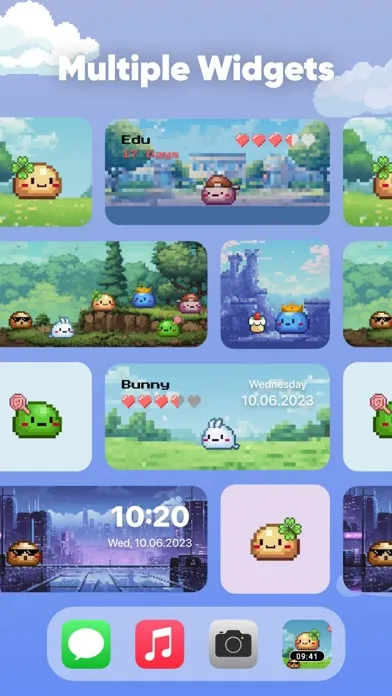 Ảnh chụp màn hình của Island Pet: Slime Pixel Pals