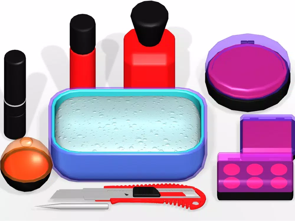 ASMR Makeup Slime Games iPad  سکرین شاٹس