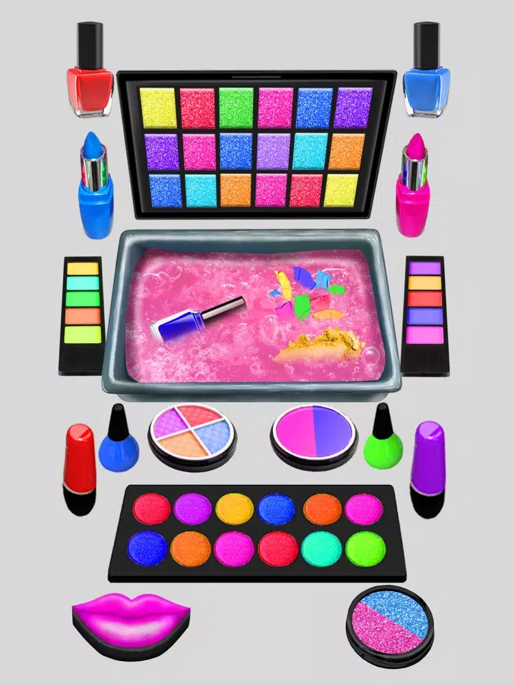 ASMR Makeup Slime Games iPad  سکرین شاٹس