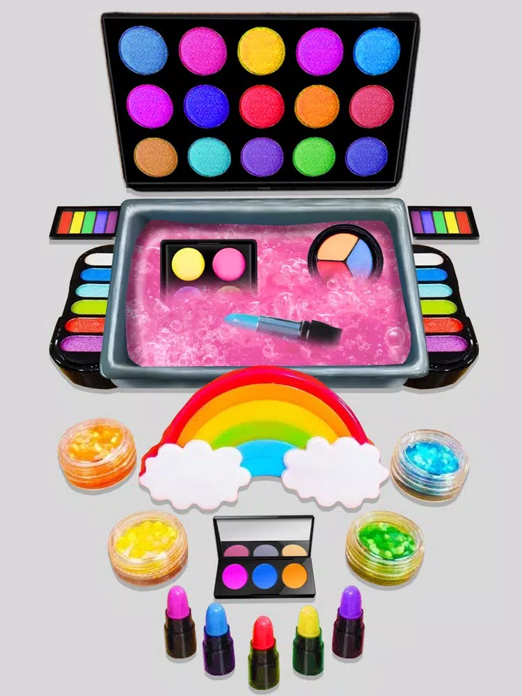 ASMR Makeup Slime Games iPad  سکرین شاٹس