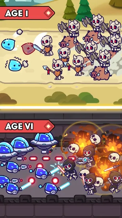 ภาพหน้าจอของ Slime Warrior: Age of War